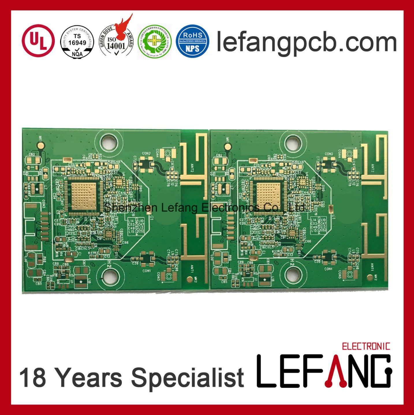 Roger Enig Integrated Circuit PCB Manufacturer for Electronics Power Board